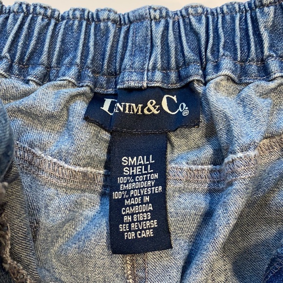 Denim & Co Small Denim High Rise Crop Jeans D20 - Picture 6 of 12